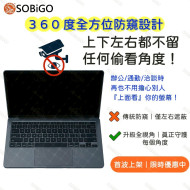 SOBiGO 鎖必隔｜360° 全方位四向防窺抗藍光保護片（多品牌通用型）