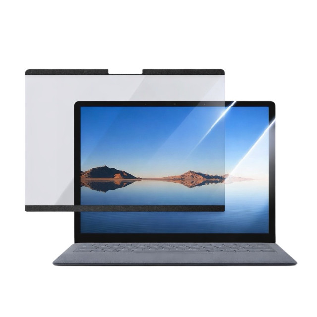 SOBiGO 鎖必隔｜Microsoft Surface 專用磁吸式抗藍光保護膜 (亮面高透)｜濾藍光不色偏 支援Pro 11/10/9 Laptop