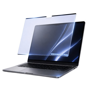 SOBiGO 鎖必隔｜MacBook 專用磁吸式抗藍光保護膜 (霧面防眩)｜SGS認證 消除螢幕反光 護眼不發黃 支援 Air / Pro 全系列