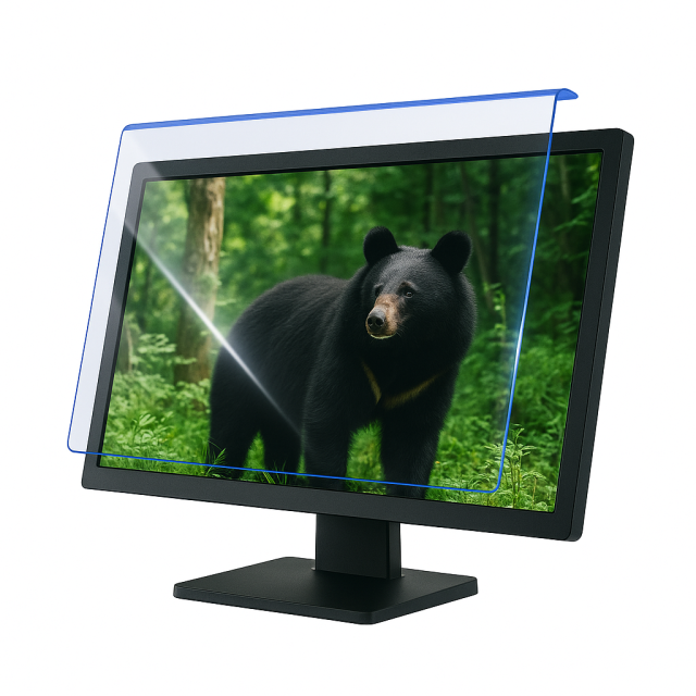SOBiGO 鎖必隔｜壓克力抗藍光防護掛板 (19~32吋電腦螢幕專用)