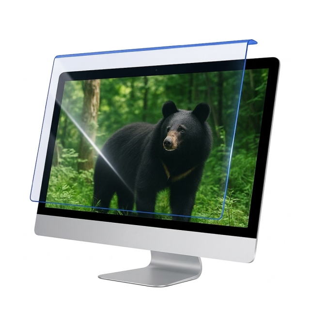 SOBiGO 鎖必隔｜iMac 21.5 / 24 / 27吋 抗藍光掛板｜壓克力護眼保護板｜防刮防撞｜免安裝