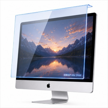 SOBiGO 鎖必隔｜iMac 21.5 / 24 / 27吋 抗藍光掛板｜壓克力護眼保護板｜防刮防撞｜免安裝
